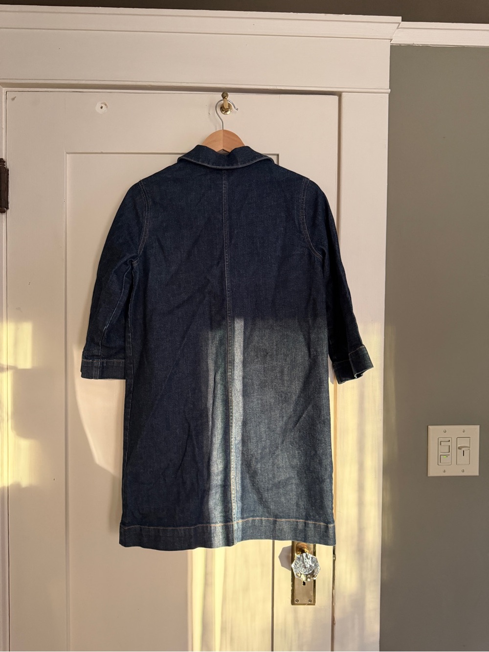 Everlane Long Duster Chore Coat - Picture 2 of 3
